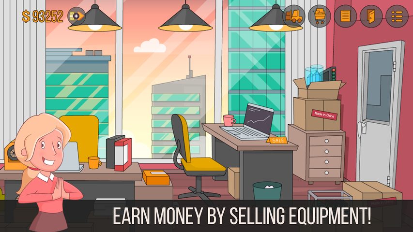 Screenshot 2: Idle Miner Simulator - Tap Tap Bitcoin Tycoon