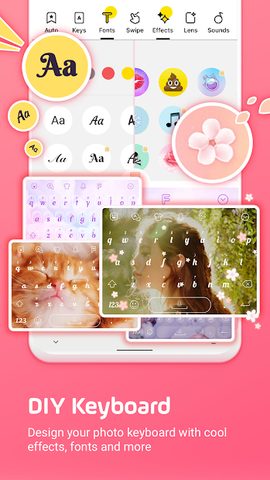 Screenshot 1: Facemoji:Emoji Keyboard&ASK AI