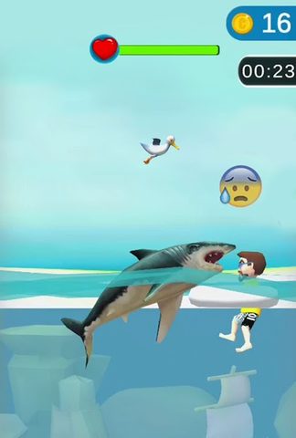 Screenshot 3: Shark Frenzy 3D
