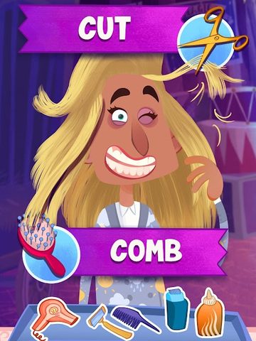 Screenshot 1: Hair Salon: Family Portrait