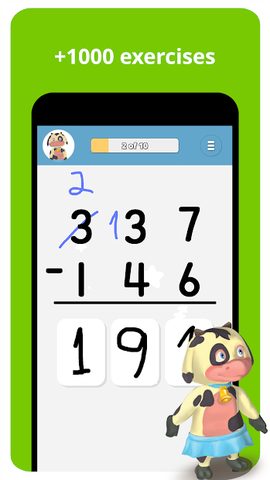 Screenshot 7: Math Class: Learn Add, Subtract, Multiply & Divide