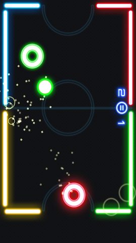 Screenshot 6: Glow Air Hockey