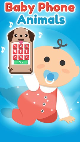 Screenshot 1: Baby Phone Animals Mini Games