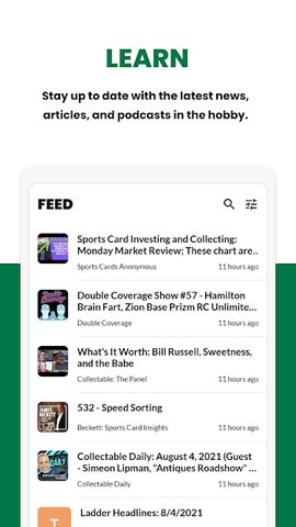 Screenshot 3: Card Ladder