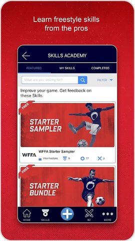 Screenshot 1: WFFA-World Freestyle Football Association