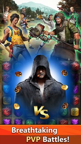 Screenshot 3: Zombies & Puzzles: RPG Match 3