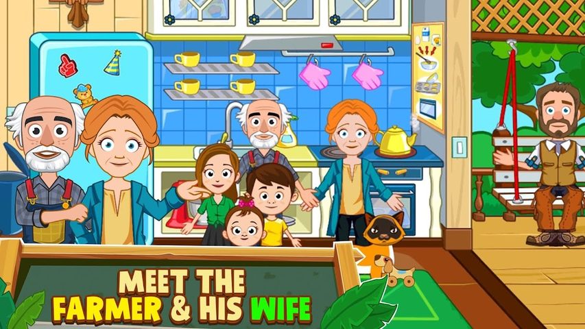 Screenshot 4: My Town: Animal Farm kids game