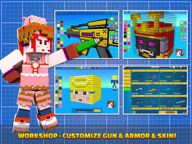 Screenshot 15: Cops N Robbers:Pixel Craft Gun