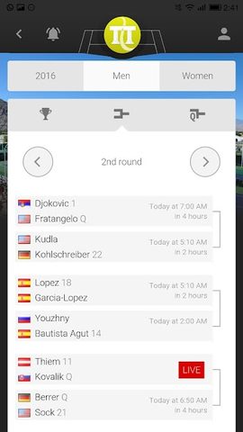 Screenshot 7: Tennis Temple - Live scores