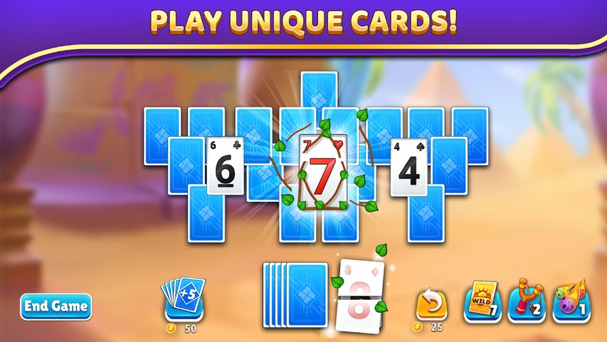 Screenshot 4: Puzzle Solitaire - Tripeaks Escape with Friends