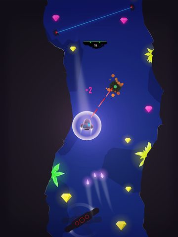 Screenshot 10: Cave FRVR - Spaceship Landing & Galaxy Exploration