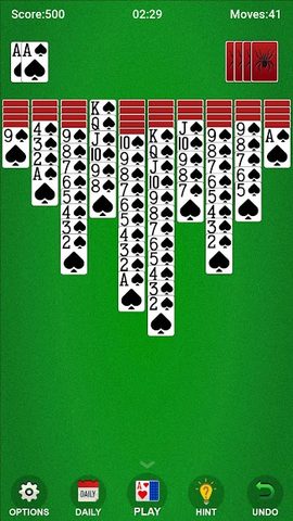 Screenshot 19: Spider Solitaire