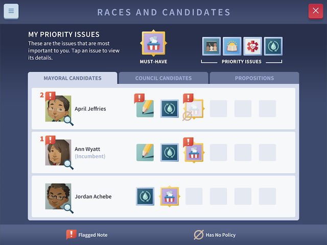 Screenshot 5: Cast Your Vote
