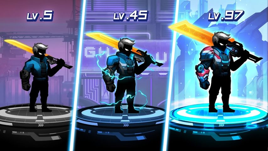 Screenshot 3: Cyber Fighters: Action RPG
