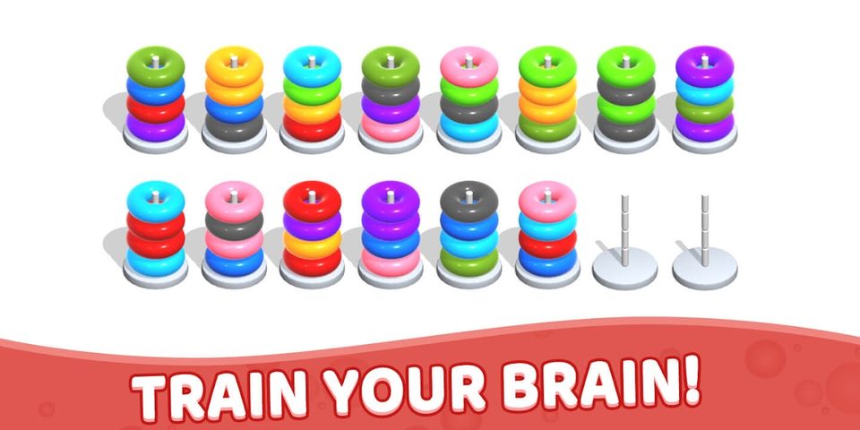 Screenshot 8: Color Hoop Stack - Sort Puzzle
