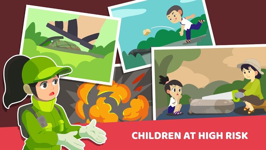 Screenshot 6: Mine Risk Education