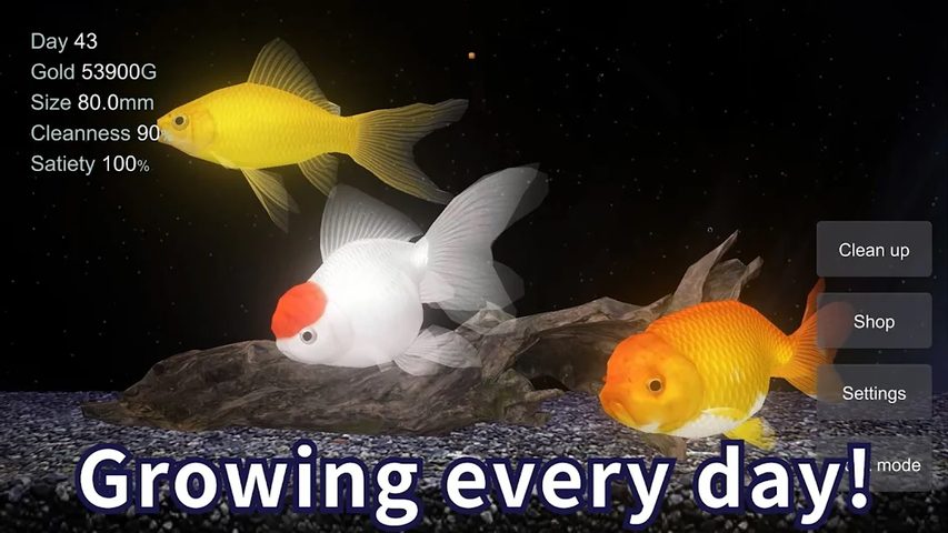 Screenshot 9: Goldfish 3D Relaxing Aquarium