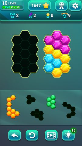 Screenshot 4: Hexa Gems Puzzle