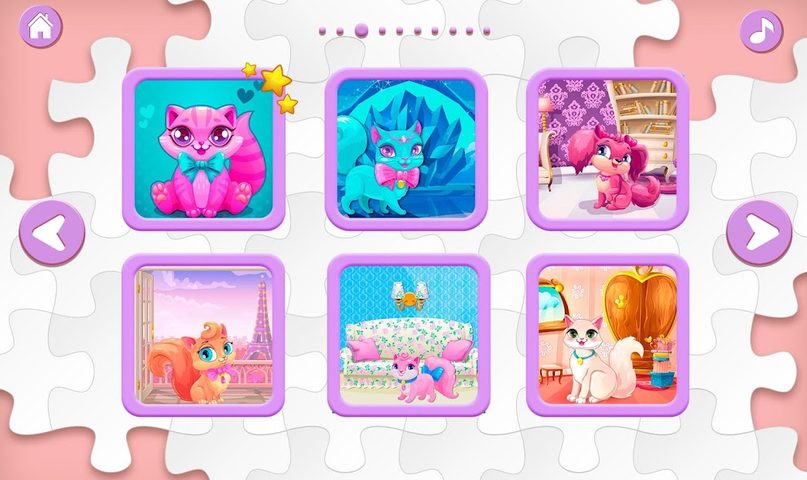 Screenshot 4: Kids Puzzles for Girls