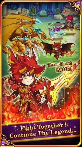 Screenshot 1: Summoner Heroes