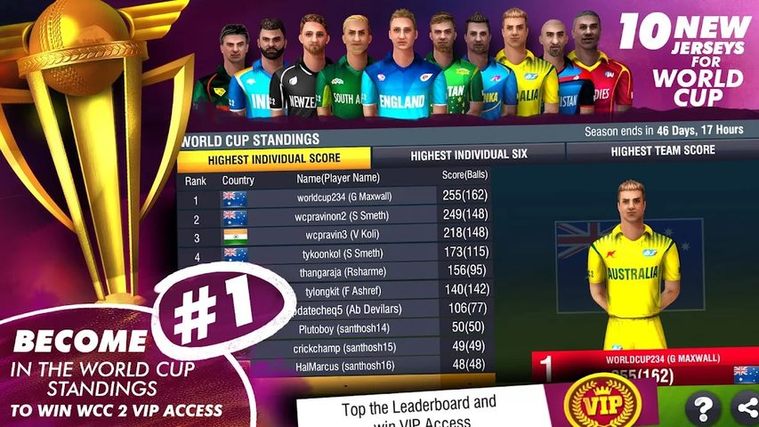 Screenshot 20: World Cricket Championship 2
