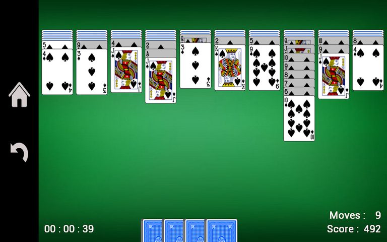 Screenshot 4: Spider Solitaire
