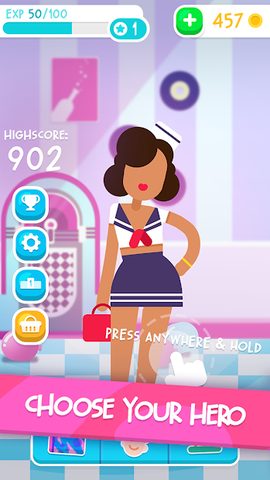 Screenshot 1: Bubblegum Hero