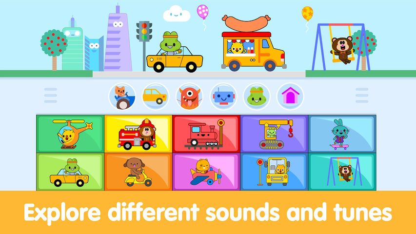 Screenshot 3: Baby Piano Kids Music Games