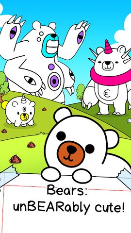 Screenshot 1: Bear Evolution: Idle Clicker