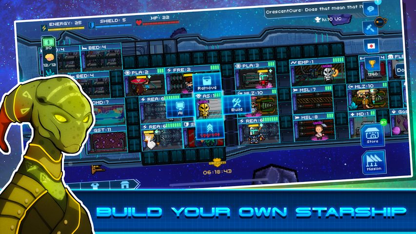 Screenshot 1: Pixel Starships™