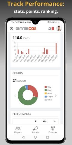 Screenshot 8: TennisCall: Tennis Player app