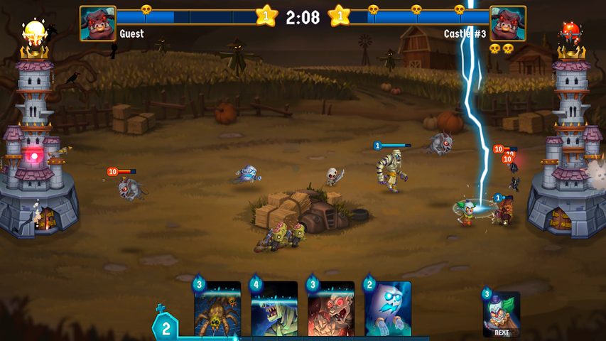 Screenshot 2: Spooky Wars - Castle Defense