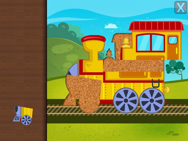 Screenshot 17: Trains Jigsaw Puzzles for Kids