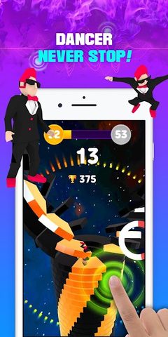 Screenshot 2: Dancer Never Stop : New style helix smash
