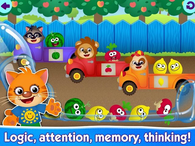 Screenshot 16: Funny Food! Educational games for kids 3 years old