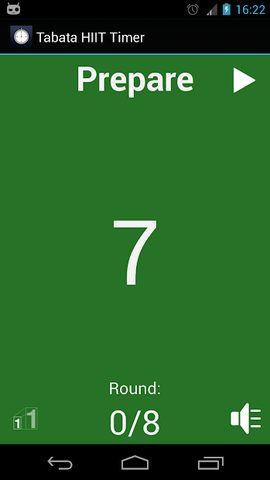 Screenshot 2: Tabata HIIT Timer (Ad free)