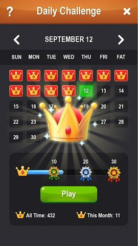Screenshot 4: TriPeaks Solitaire