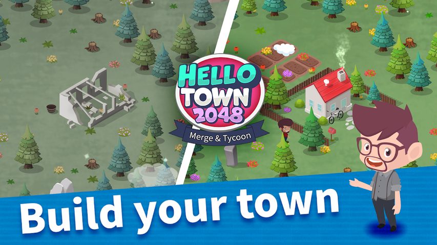 Screenshot 16: HelloTown 2048 - Merge Tycoon