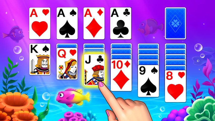 Screenshot 1: Solitaire Ocean