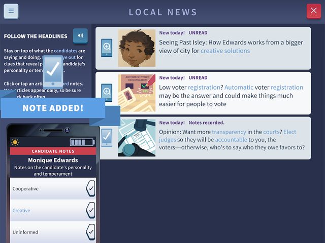 Screenshot 7: Cast Your Vote