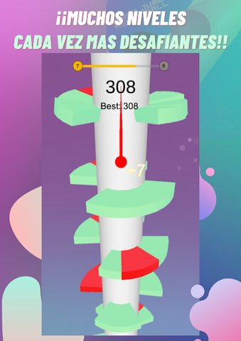 Screenshot 15: Jumpy Jumbo Helix Ball | Drop And Destroy