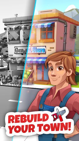 Screenshot 2: Merge Friends - Fix the Shop