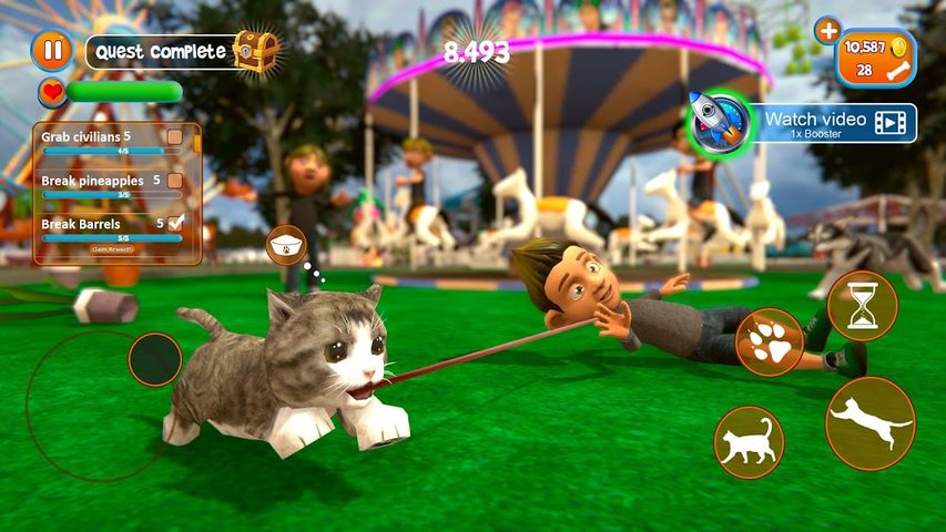 Screenshot 12: Virtual Puppy Simulator - Pet Dog Family Adventure