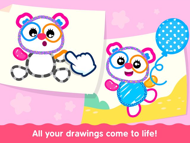 Screenshot 19: Bini Toddler Drawing Apps! Coloring Games for Kids