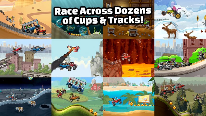 Screenshot 2: Hill Climb Racing 2
