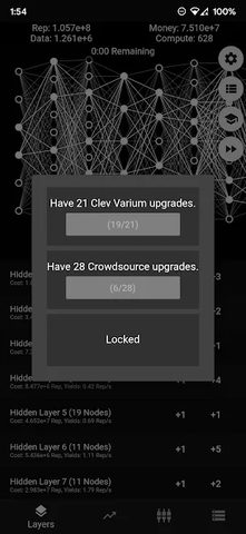 Screenshot 8: Perceptron - An Idle Game