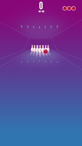 Screenshot 1: Bowlin' Go FRVR
