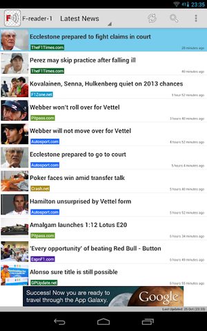 Screenshot 8: Freader1 - Formula Racing News