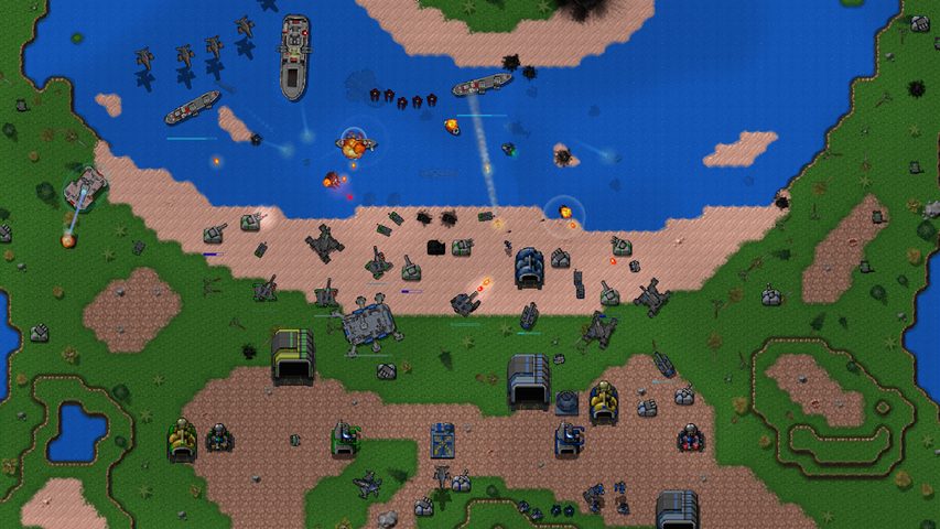 Screenshot 11: Rusted Warfare - Demo
