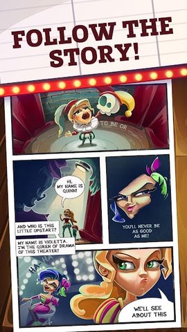 Screenshot 2: Queen of Drama - Match 3 Game